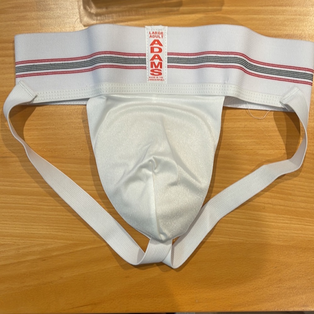 Adams USA Supporter Soft Cup - Adult L 36-38" (Soft Foam Cup) Jock Strap